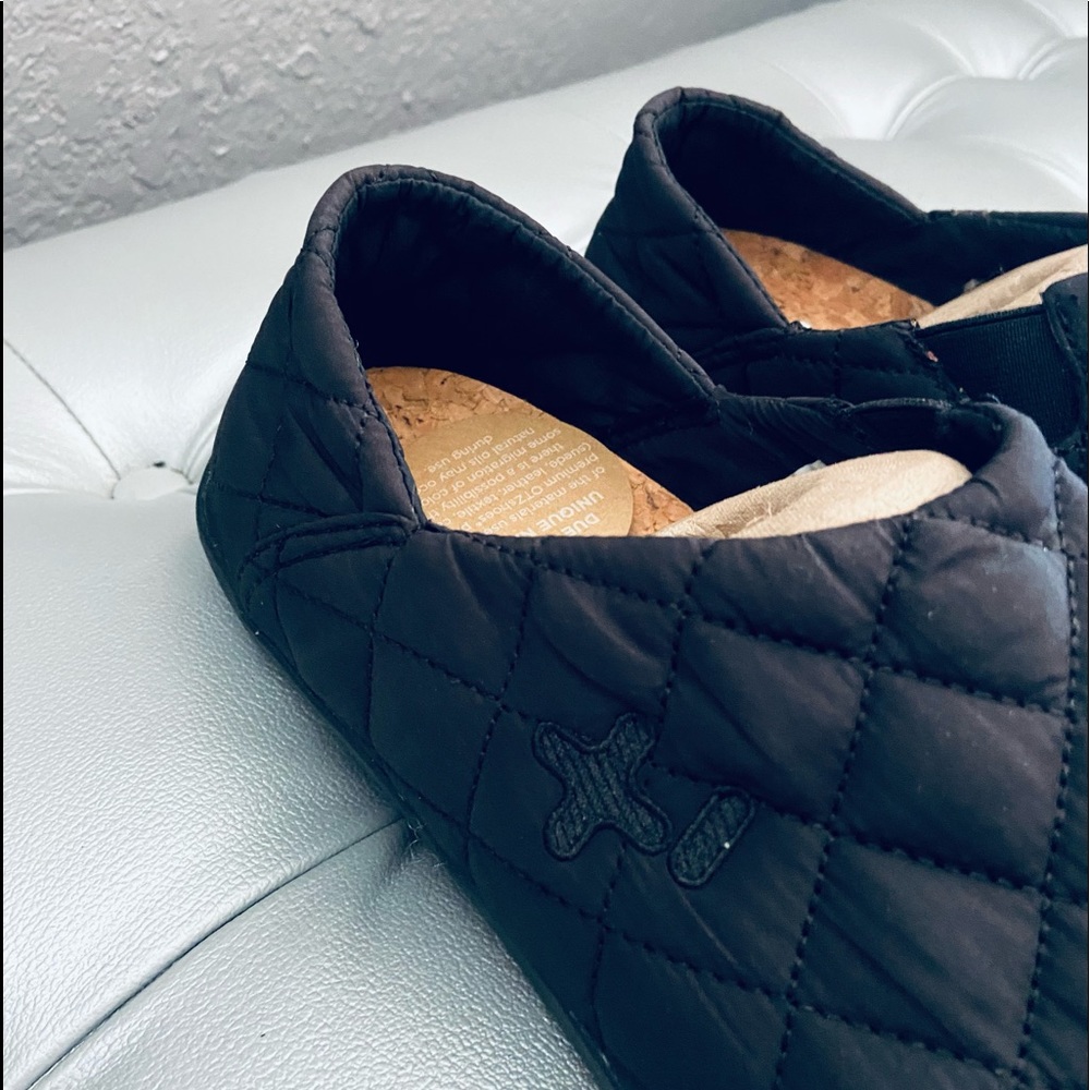 NEW! Otz Shoes Quilted Espadrilles in Anthracite Black - Picture 2 of 7